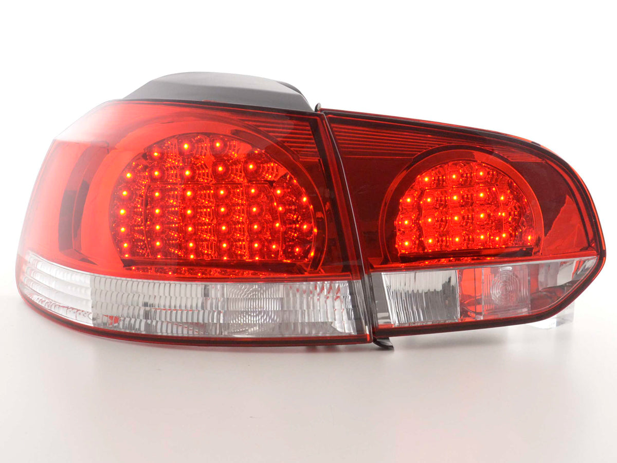 LED Rückleuchten Set VW Golf 6 Typ 1K 08- klar/rot LED Rückleuchten Set VW Golf 6 Typ 1K 08- klar/rot